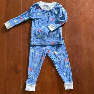 Kissy Kissy Blue Rocket Pajama Set
